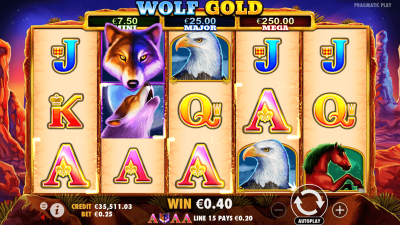 Wolf Slot Machine