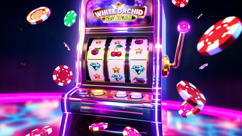White Orchid Slot Machine